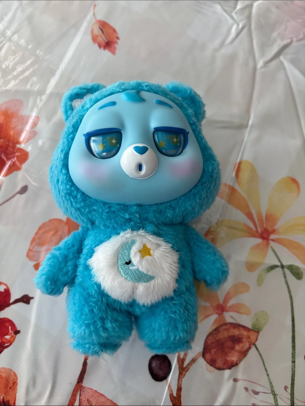 Blue carebear Plush Nighttime Bear Toy - Kids Plush Figure carebear cuties